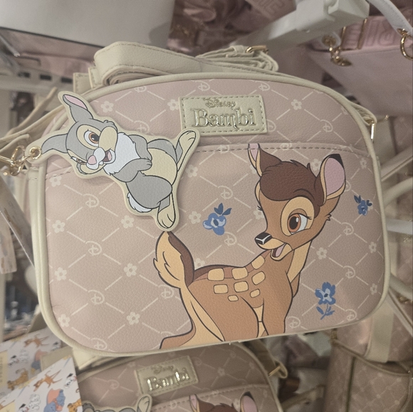Disney Handbags - Disney Bambi and Thumper Cream Crossbody Bag Primark